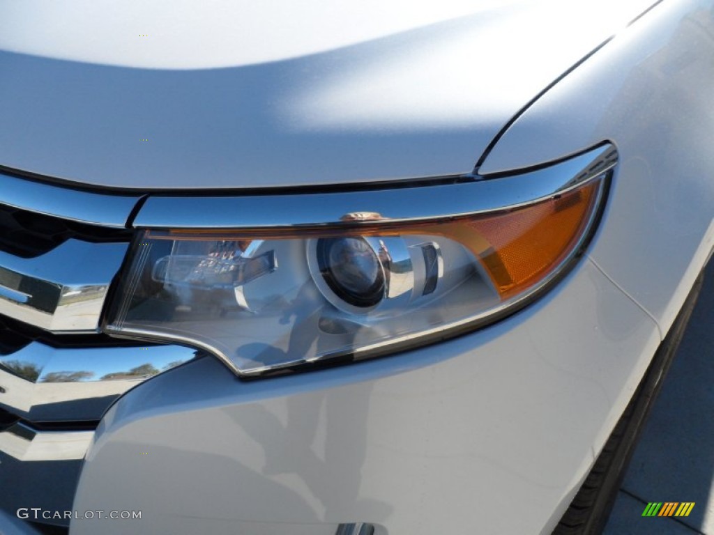 2012 Edge SEL - White Platinum Metallic Tri-Coat / Medium Light Stone photo #9