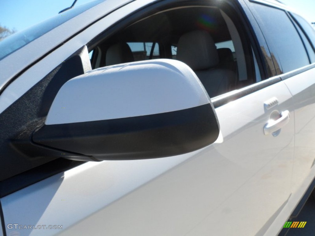 2012 Edge SEL - White Platinum Metallic Tri-Coat / Medium Light Stone photo #12
