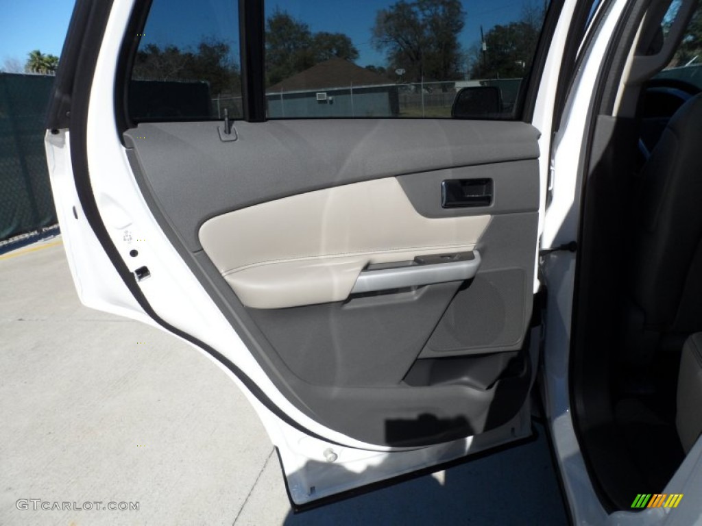 2012 Edge SEL - White Platinum Metallic Tri-Coat / Medium Light Stone photo #21