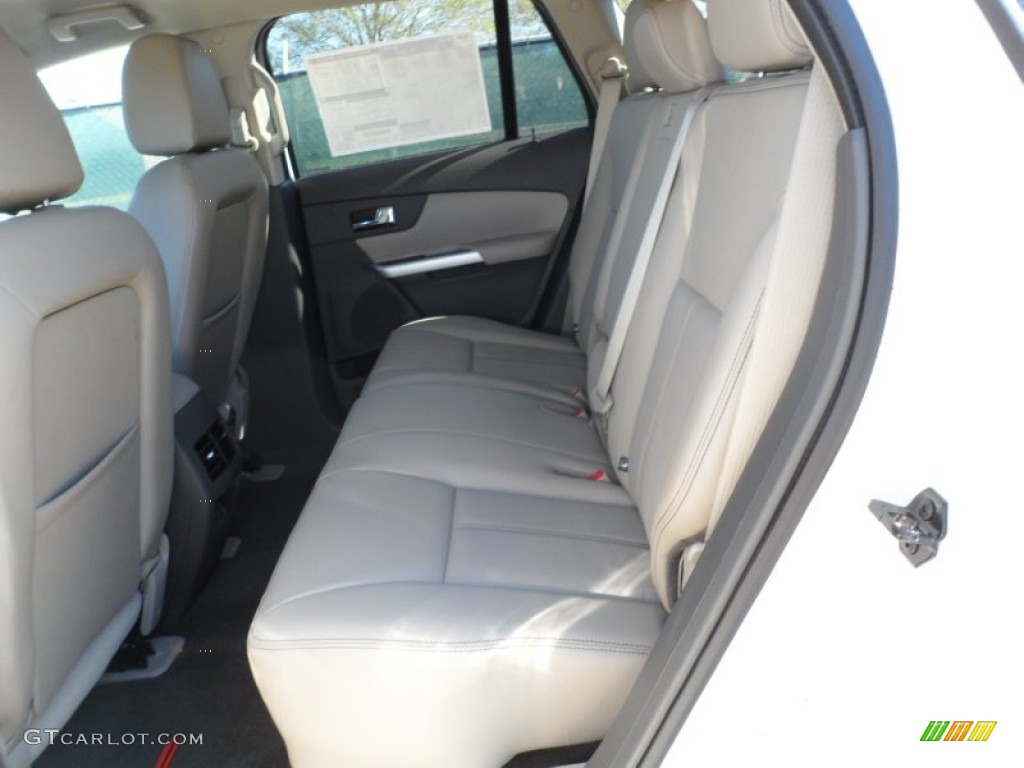 2012 Edge SEL - White Platinum Metallic Tri-Coat / Medium Light Stone photo #22