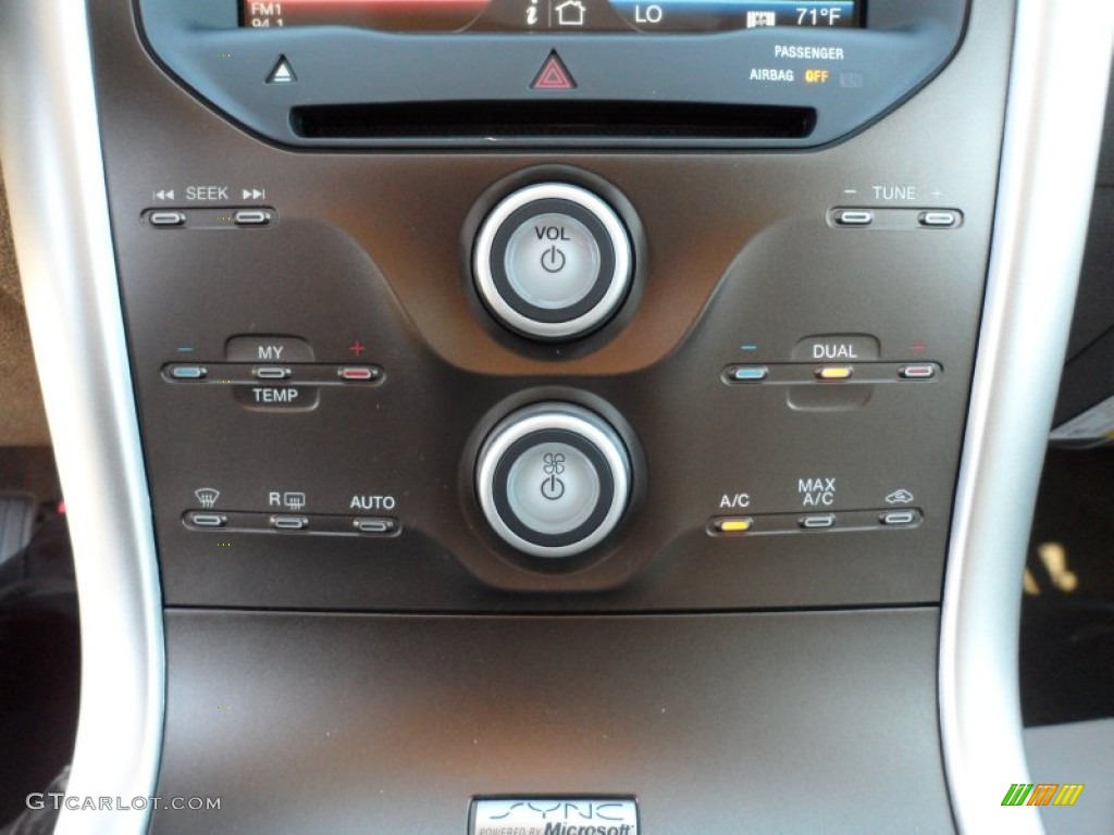 2012 Edge SEL - White Platinum Metallic Tri-Coat / Medium Light Stone photo #30