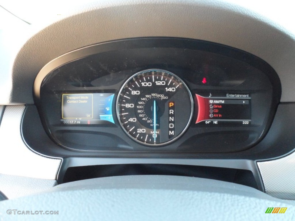 2012 Edge SEL - White Platinum Metallic Tri-Coat / Medium Light Stone photo #34