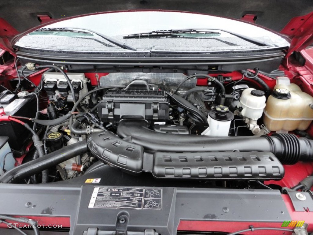 2008 Ford F150 Lariat SuperCrew 4x4 5.4 Liter SOHC 24-Valve Triton V8 Engine Photo #60275603