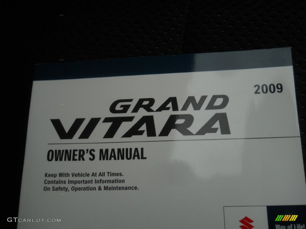 2009 Grand Vitara XSport 4x4 - Deep Sea Blue Metallic / Black photo #19