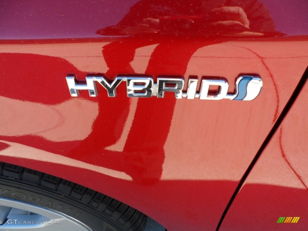 2011 Prius Hybrid II - Barcelona Red Metallic / Bisque photo #12