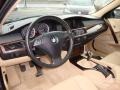 Beige Prime Interior Photo for 2007 BMW 5 Series #60277085