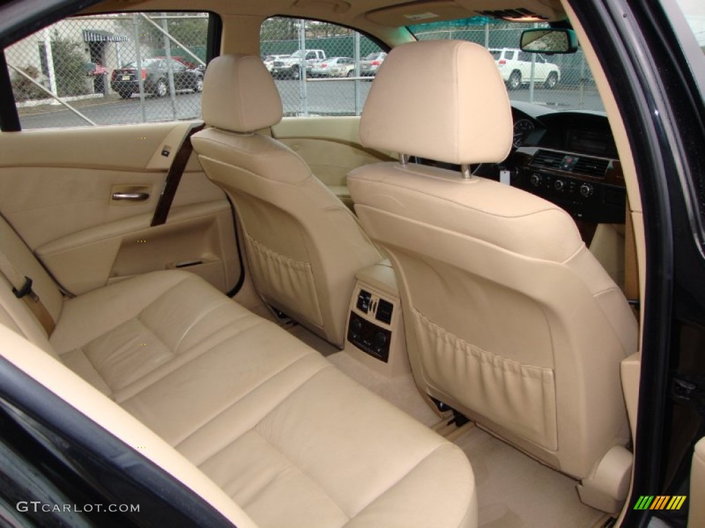 Beige Interior 2007 BMW 5 Series 530xi Sedan Photo #60277120