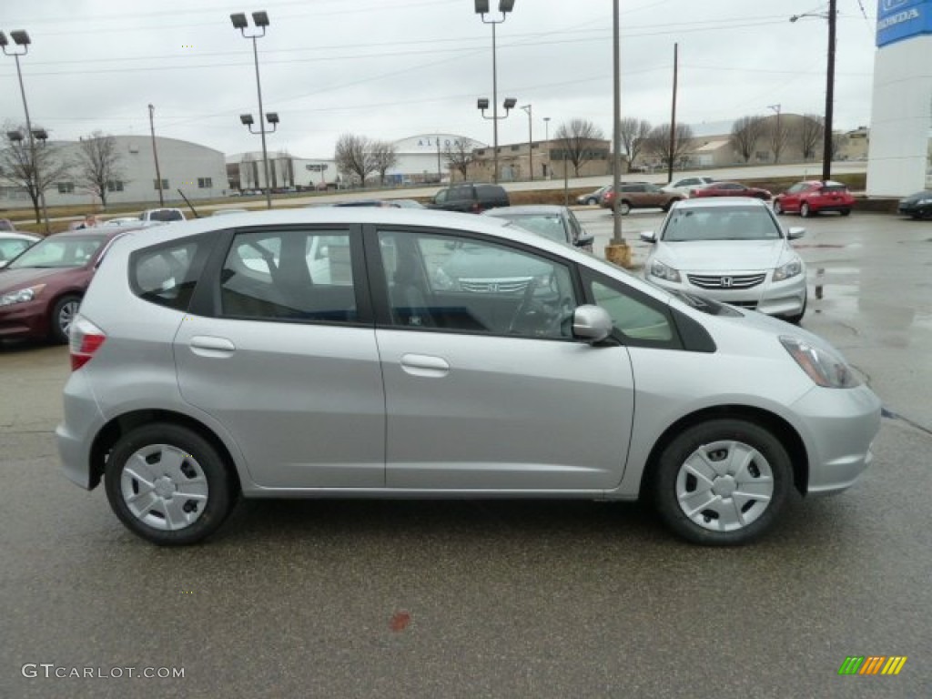 Alabaster Silver Metallic 2012 Honda Fit Standard Fit Model Exterior Photo #60277271