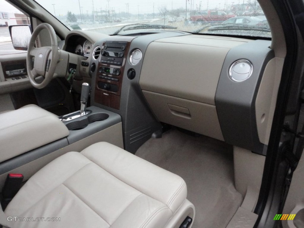 2004 F150 Lariat SuperCab 4x4 - Arizona Beige Metallic / Tan photo #23