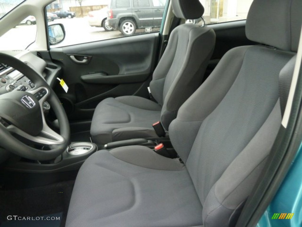 Gray Interior 2012 Honda Fit Standard Fit Model Photo #60277445