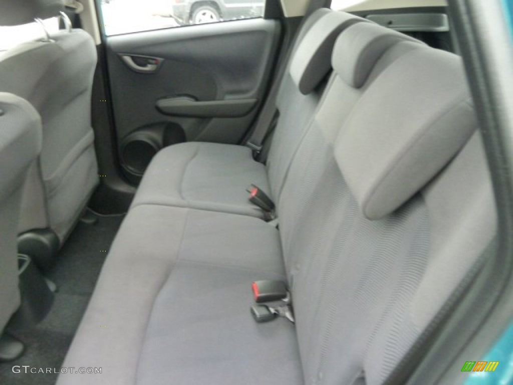 Gray Interior 2012 Honda Fit Standard Fit Model Photo #60277451
