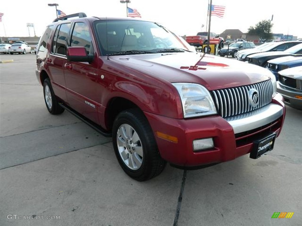 2007 Mountaineer  - Vivid Red / Camel photo #3