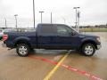 2010 Dark Blue Pearl Metallic Ford F150 XLT SuperCrew  photo #3