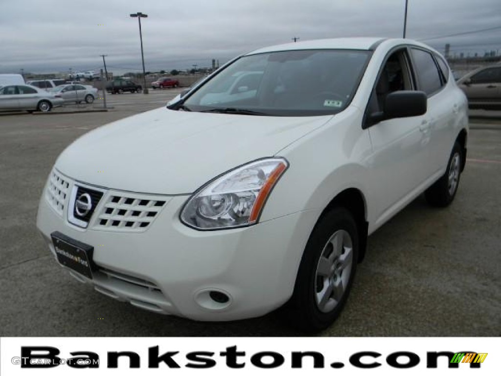 2009 Rogue S - Phantom White / Gray photo #1