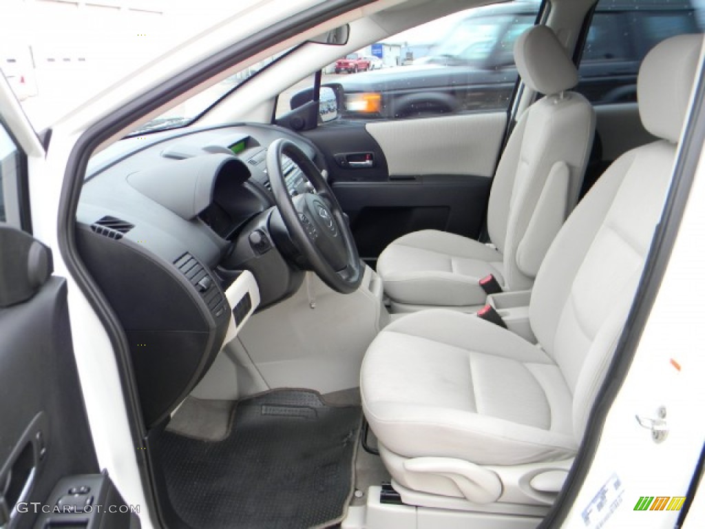 2008 MAZDA5 Sport - Crystal White / Sand photo #7