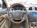 Cashmere 2012 Buick Enclave FWD Steering Wheel