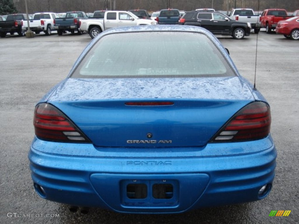 2000 Grand Am SE Sedan - Medium Gulf Blue Metallic / Dark Pewter photo #5