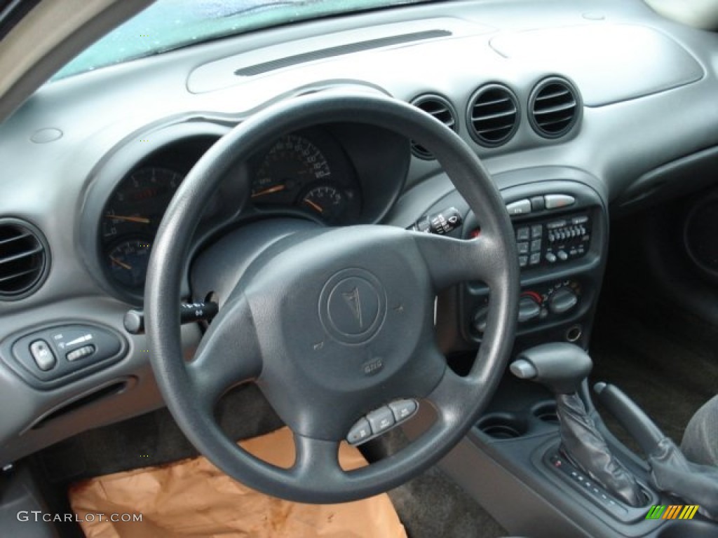 2000 Grand Am SE Sedan - Medium Gulf Blue Metallic / Dark Pewter photo #8