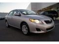 2009 Classic Silver Metallic Toyota Corolla XLE  photo #2