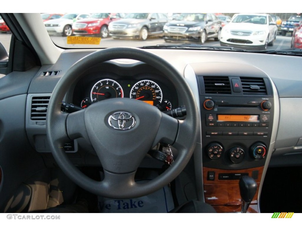 2009 Corolla XLE - Classic Silver Metallic / Ash photo #22