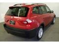 2005 Flamenco Red Metallic BMW X3 3.0i  photo #3