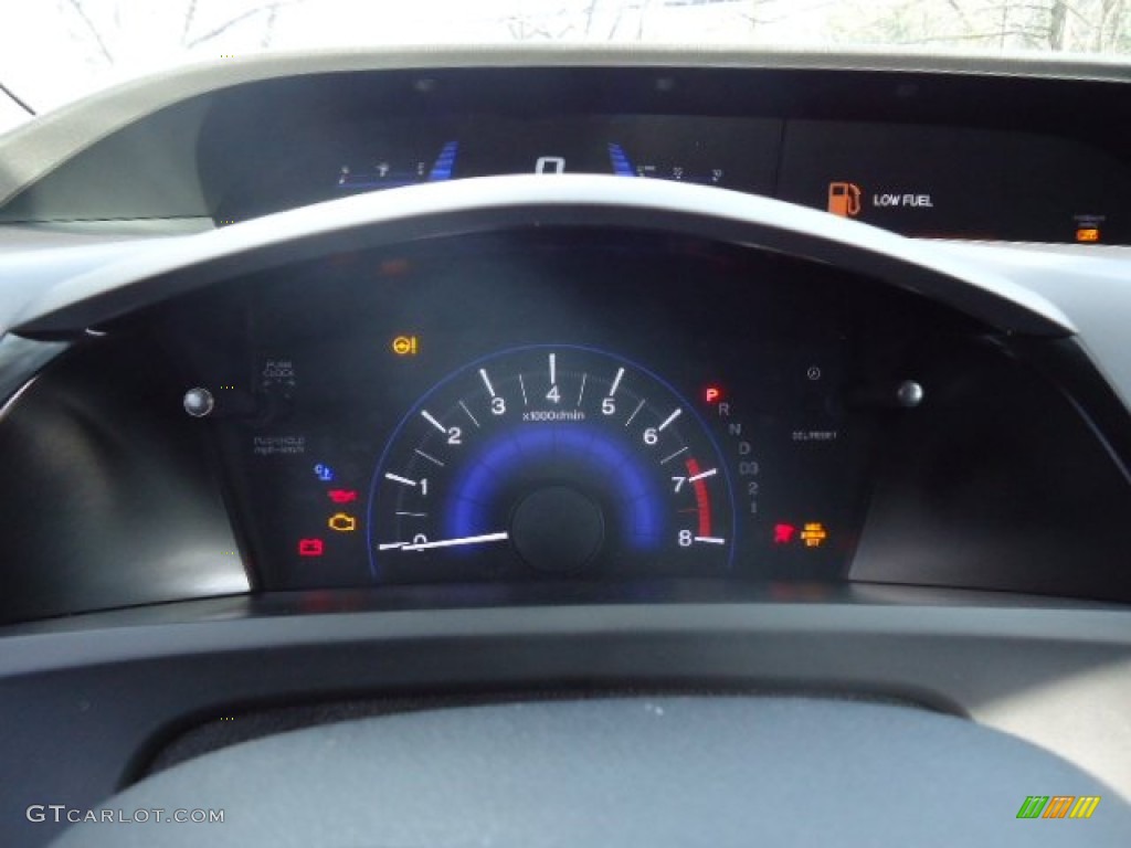 2012 Honda Civic HF Sedan Gauges Photo #60284732