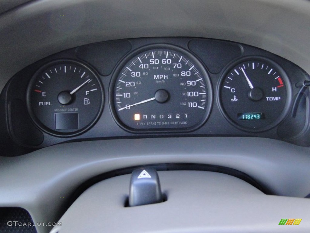 2003 Oldsmobile Silhouette Premiere Gauges Photos
