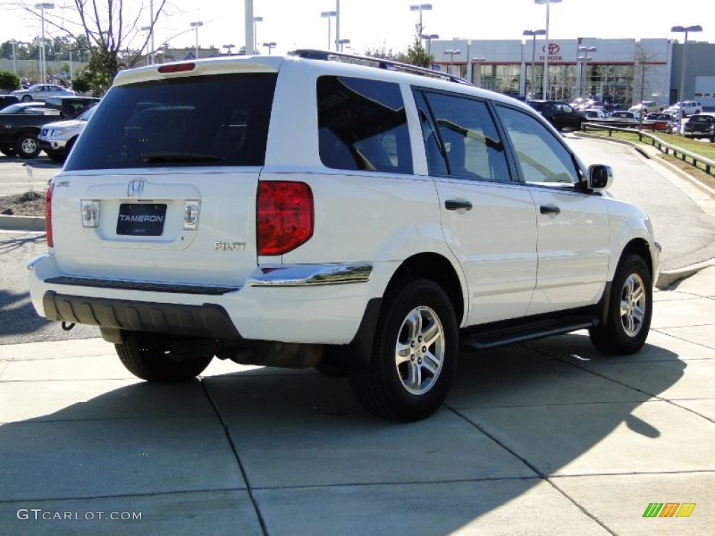 2003 Pilot EX-L 4WD - Taffeta White / Gray photo #5