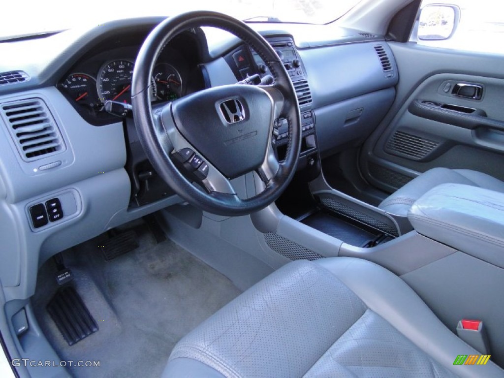 2003 Pilot EX-L 4WD - Taffeta White / Gray photo #11