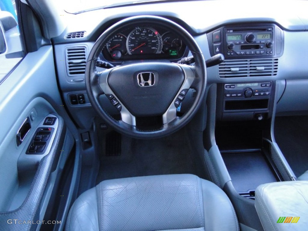 2003 Pilot EX-L 4WD - Taffeta White / Gray photo #19