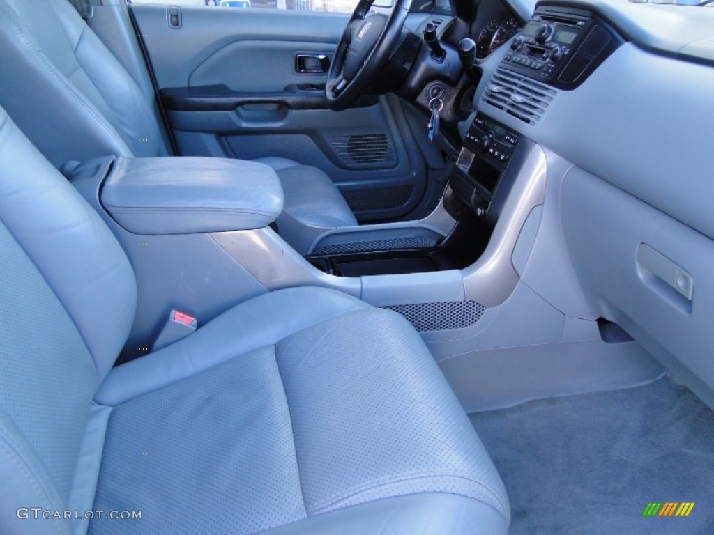 2003 Pilot EX-L 4WD - Taffeta White / Gray photo #22