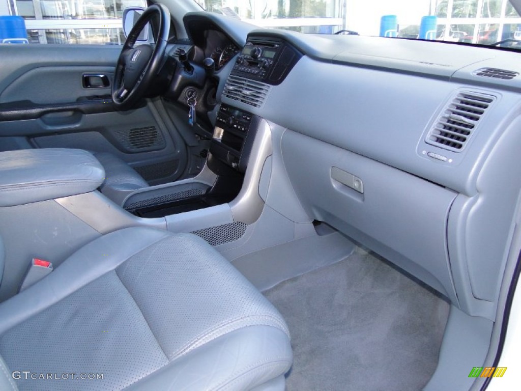 2003 Pilot EX-L 4WD - Taffeta White / Gray photo #23