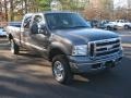 2006 Dark Shadow Grey Metallic Ford F350 Super Duty XLT Crew Cab 4x4  photo #7