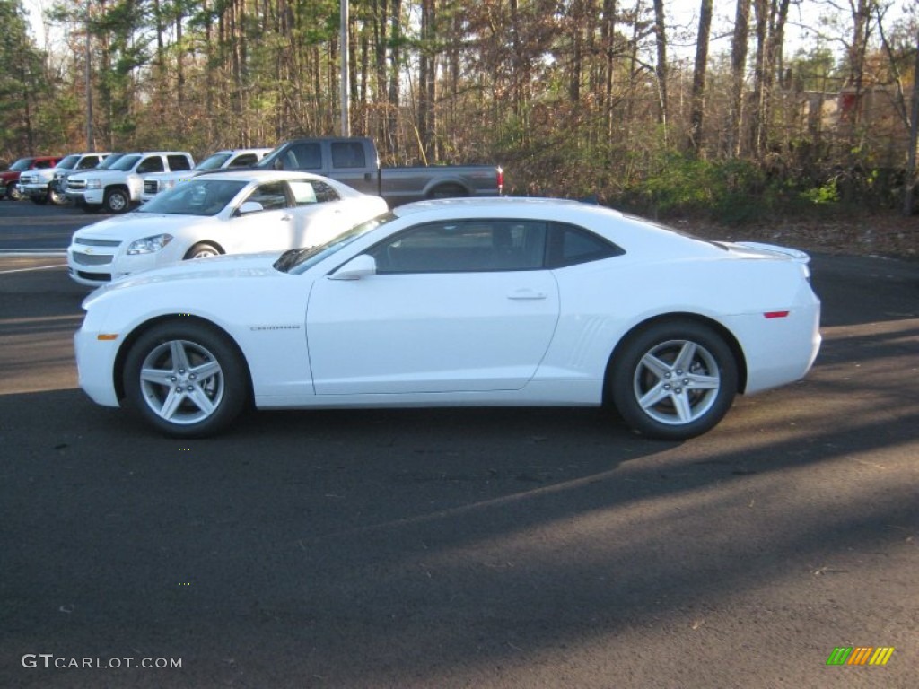 2012 Camaro LT Coupe - Summit White / Black photo #2