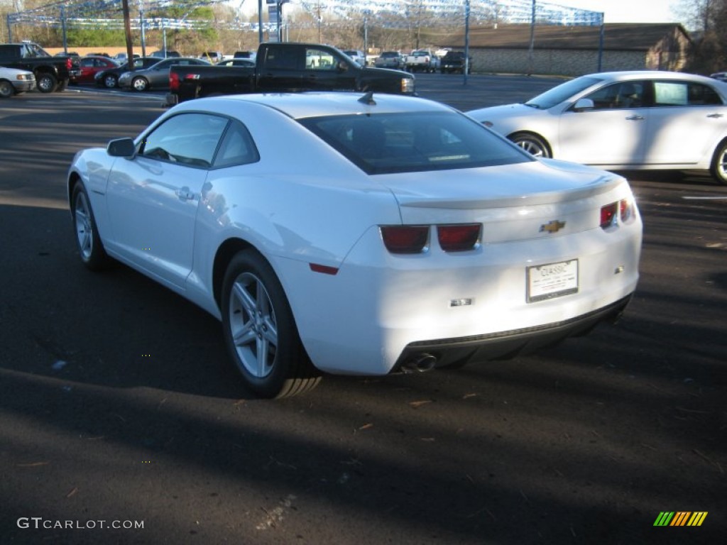 2012 Camaro LT Coupe - Summit White / Black photo #3