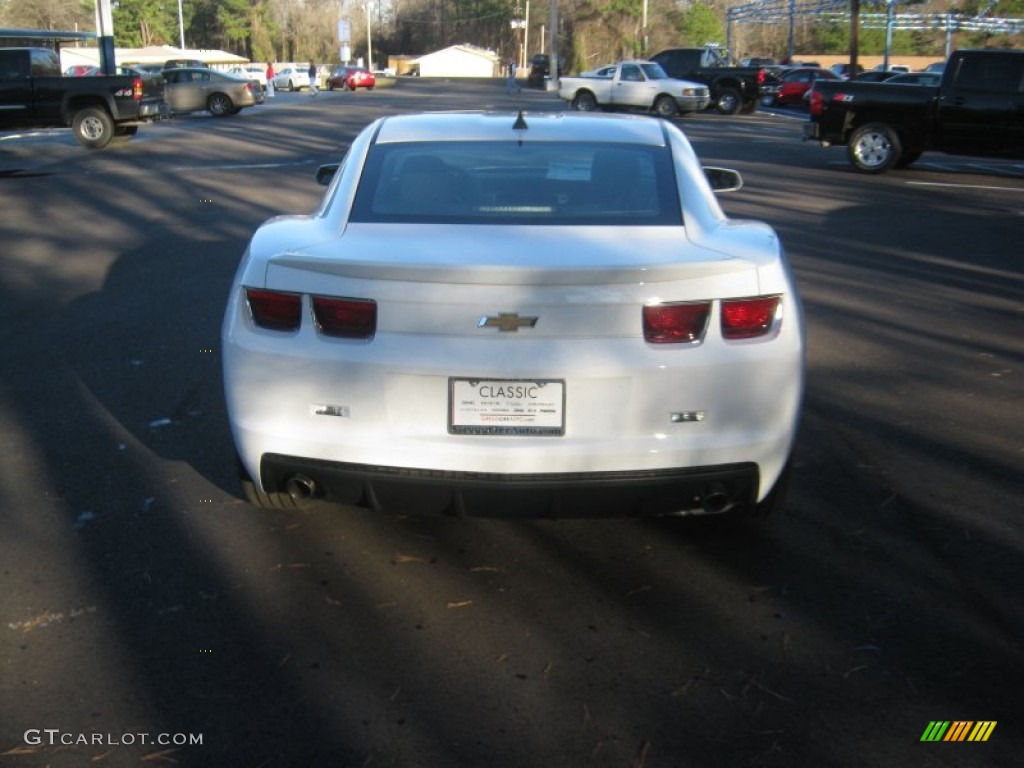 2012 Camaro LT Coupe - Summit White / Black photo #4