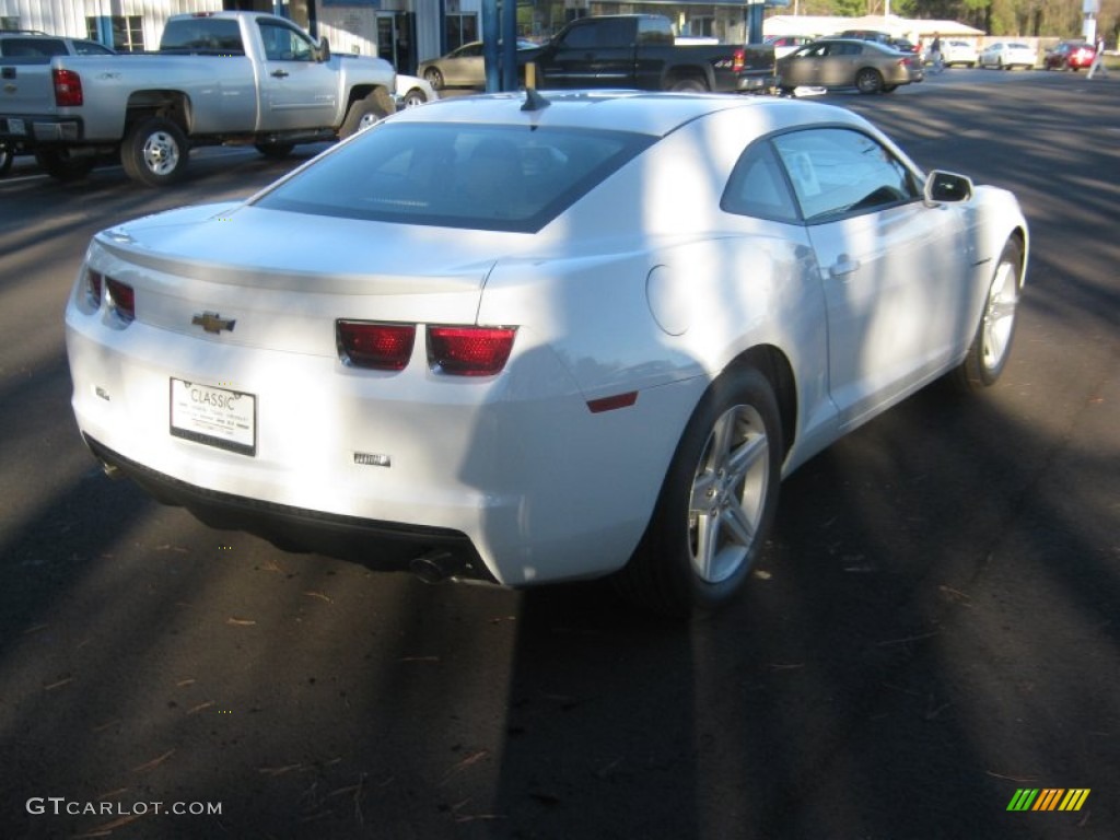 2012 Camaro LT Coupe - Summit White / Black photo #5