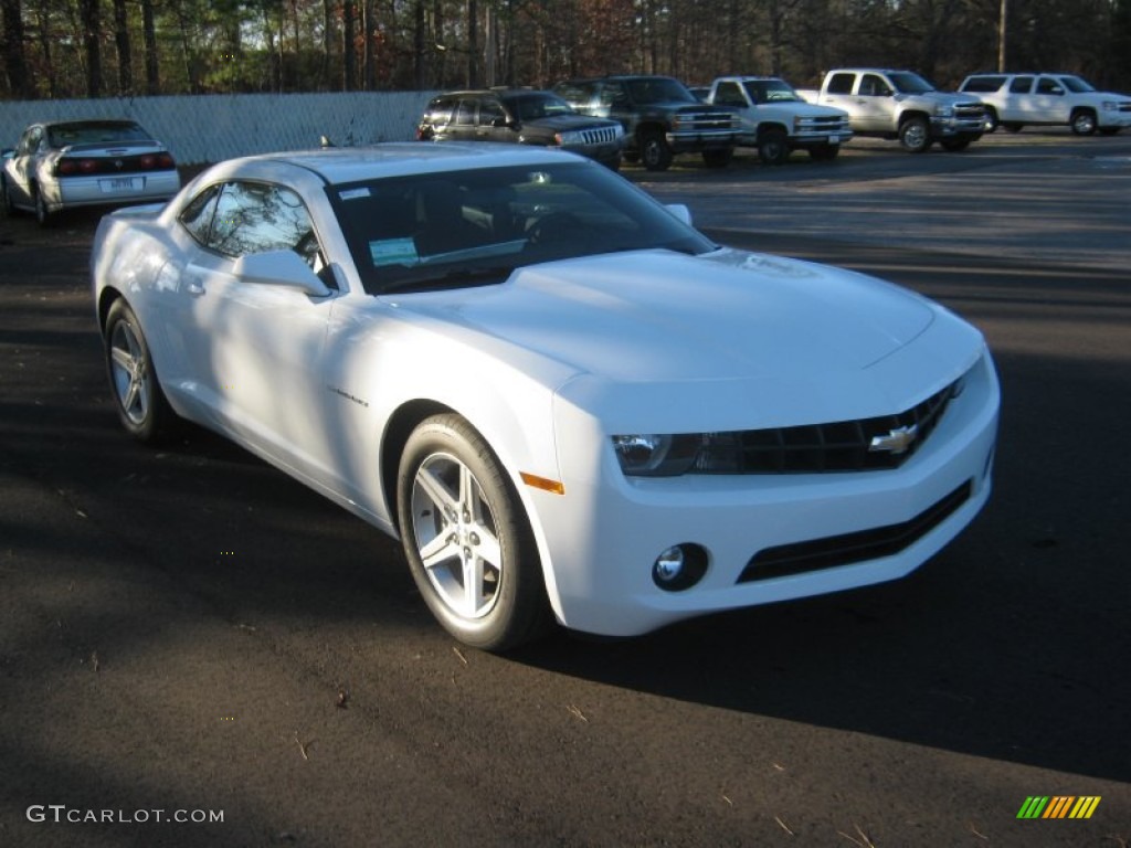 2012 Camaro LT Coupe - Summit White / Black photo #7