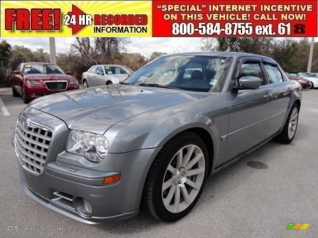 2006 300 C SRT8 - Silver Steel Metallic / Dark Slate Gray/Light Graystone photo #1