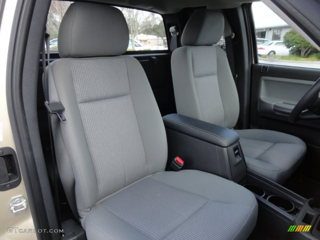 2011 Dakota Big Horn Extended Cab - White Gold Metallic / Dark Khaki/Medium Khaki photo #12