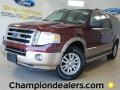 2012 Autumn Red Metallic Ford Expedition EL XLT  photo #1