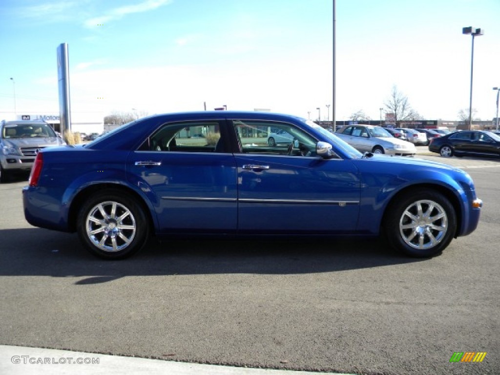 2009 300 C HEMI - Deep Water Blue Pearl / Dark Slate Gray photo #4