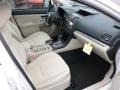 Ivory 2012 Subaru Impreza 2.0i Premium 5 Door Interior Color