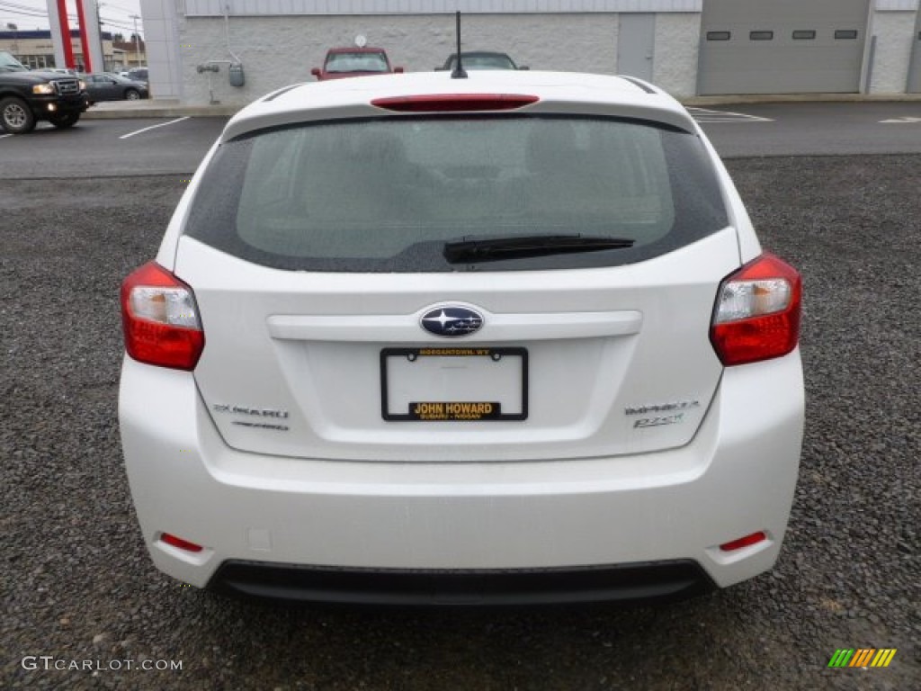 2012 Impreza 2.0i Limited 5 Door - Satin White Pearl / Ivory photo #6