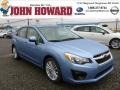 Sky Blue Metallic 2012 Subaru Impreza 2.0i Premium 5 Door