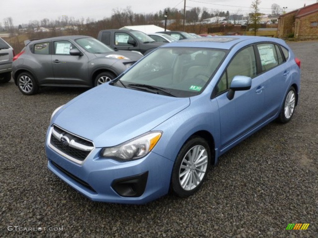 Sky Blue Metallic 2012 Subaru Impreza 2.0i Premium 5 Door Exterior Photo #60290447