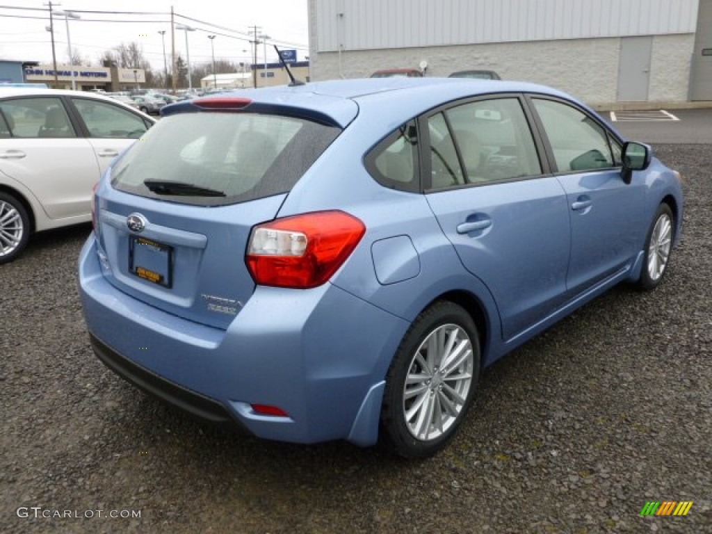 Sky Blue Metallic 2012 Subaru Impreza 2.0i Premium 5 Door Exterior Photo #60290477