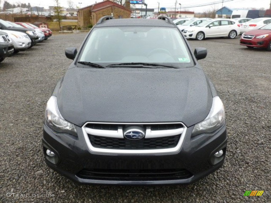 2012 Impreza 2.0i Sport Premium 5 Door - Dark Gray Metallic / Black photo #2