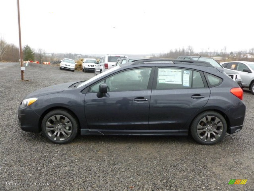 Dark Gray Metallic 2012 Subaru Impreza 2.0i Sport Premium 5 Door Exterior Photo #60290639