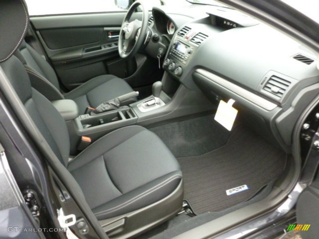 Black Interior 2012 Subaru Impreza 2.0i Sport Premium 5 Door Photo #60290684